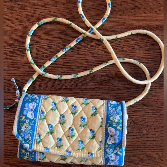 Vera Bradley Handbags - Retired Vera Bradley Katharine Butterfly patterned fold-up crossbody purse